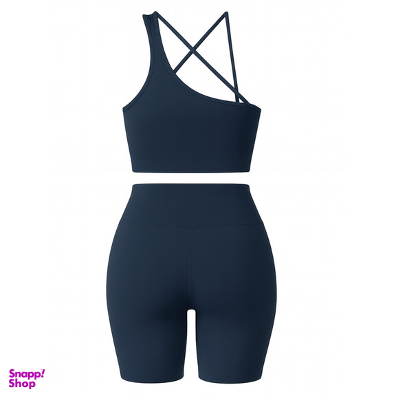 ست نیم تنه و شلوارک ورزشی زنانه ماییلدا مدل 5409-7106