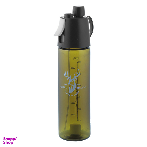 قمقمه دوچرخه مدل اسپری دار گنجایش 0.6 لیتر