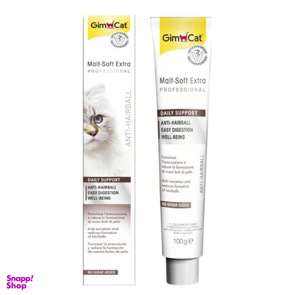 خمیر مالت گربه جیم کت مدل Gim Cat Paste Anti Hairball وزن 100 گرم