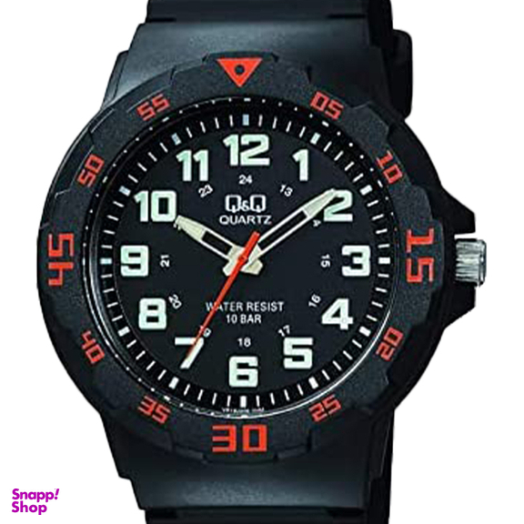 ساعت عقربه ای مردانه کیو اند کیو کد vr18j008y رنگ مشکی