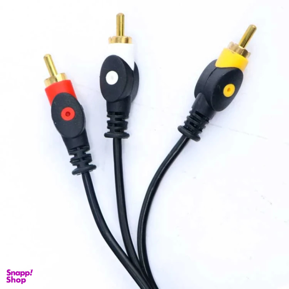 کابل 3 به 3 صدا و تصویر رویال مدل RCA طول 1.5 متر