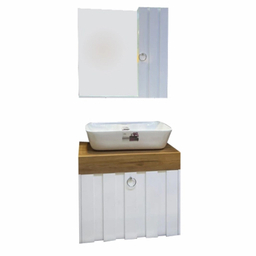 ست کابینت روشویی و آینه باکس زیدار کد 2043