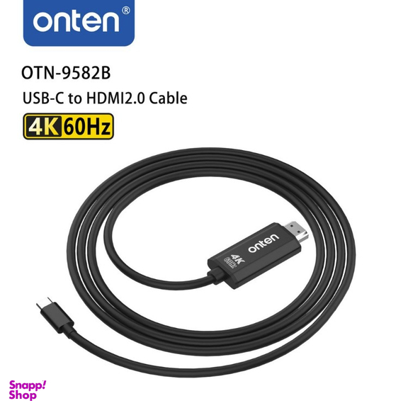 کابل تبدیل Type-C به HDMI اونتن مدل OTN 9582B طول 1 متر