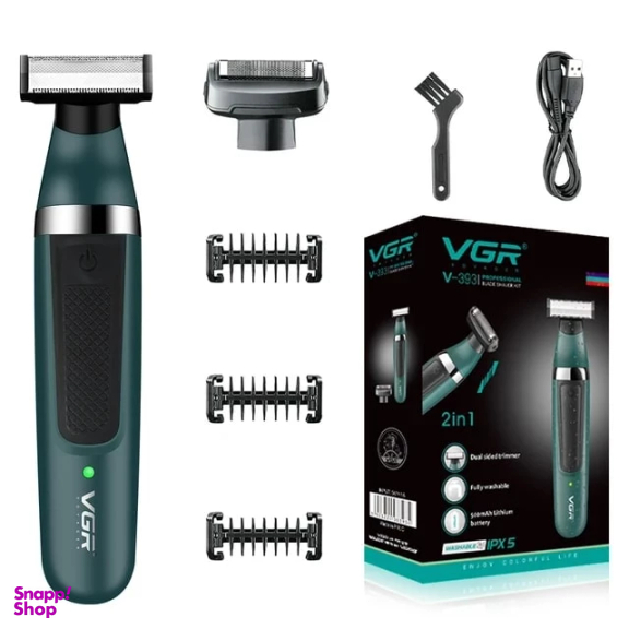 ست ماشین اصلاح وی جی آر مدل V-393