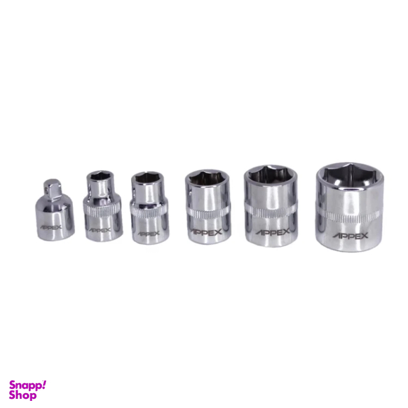 آچار بکس اپکس مدل MMA-AX1524-24P مجموعه 24 عددی