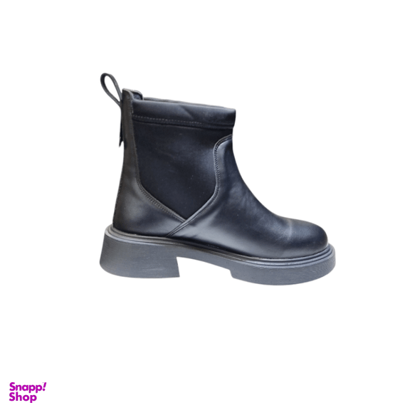 نیم بوت زنانه مدل یقه استرج کد 5055