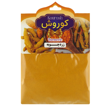 زردچوبه کوروش وزن 100 گرم