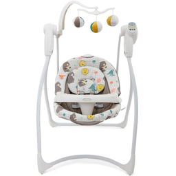 تاب برقی نوزاد گراکو مدل graco swing lovin hug patchwork grey new