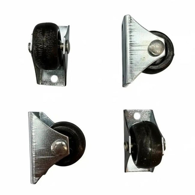 چرخ 28 میلی متر پایه فلزی کد MT0168 بسته 4 عددی