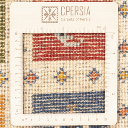 گبه دستباف سی پرشیا کد 122573 سایز 1.25x0.85 متر