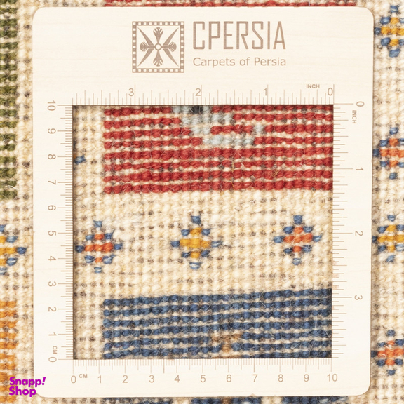 گبه دستباف سی پرشیا کد 122573 سایز 1.25x0.85 متر