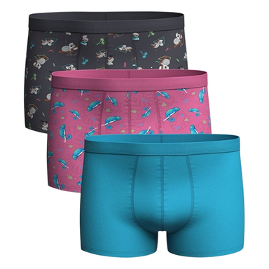 شورت مردانه ال سی وایکیکی مدل tk545 بسته 3 عددی