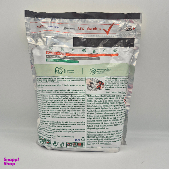 قرص ماشین ظرفشویی فیری مدل Platinum بسته 60 عددی