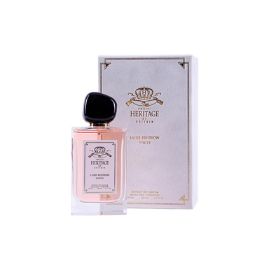 ادوپرفیوم زنانه هریتیج مدل Luxe Edition White