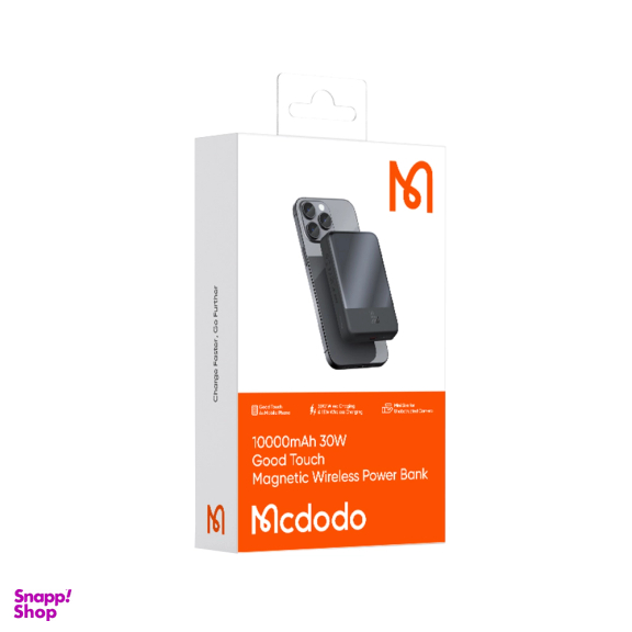 پاوربانک وایرلس مک دودو مدل MC-5931 ظرفیت 10000 میلی آمپر ساعت