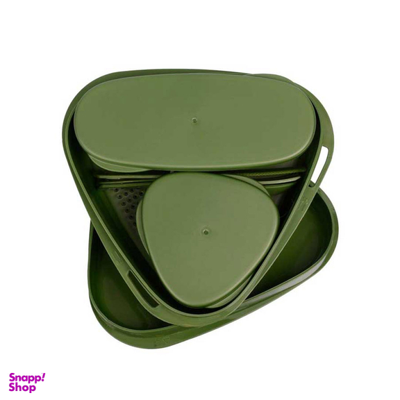 ست ظرف مثلثی 8 تیکه لایف کمپ مدل LunchKit