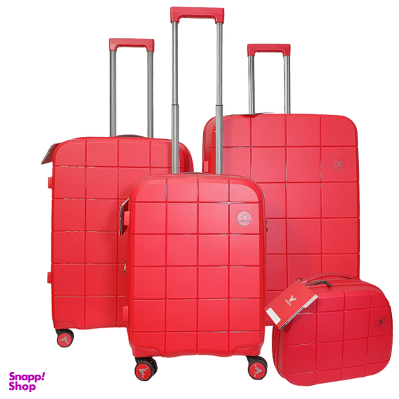 چمدان کاریبو مدل Cube مجموعه چهار عددی