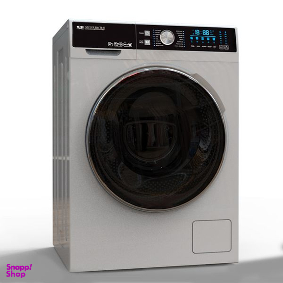 ماشین لباسشویی سپهر الکتریک مدل SE1284W ظرفیت 8 کیلوگرم