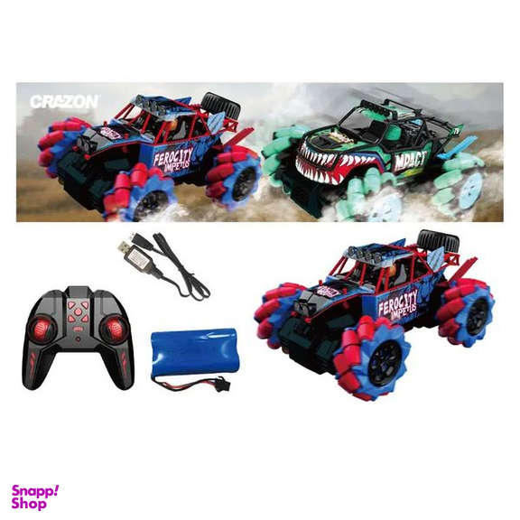 ماشین بازی کنترلی کریزون مدل مسابقه ای چرخ کپسولی طرح DRIFT STUNT کد PY22161-333