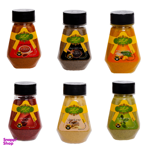 ادویه جستجو بسته 6 عددی