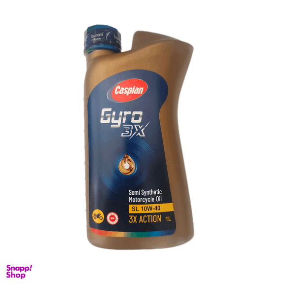 روغن موتور سیکلت کاسپین مدل جیرو SL10-40 حجم 1 لیتر