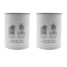 سرویس آشپزخانه 18 پارچه مدل کاکتوس کد 1854