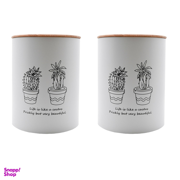 سرویس آشپزخانه 18 پارچه مدل کاکتوس کد 1854