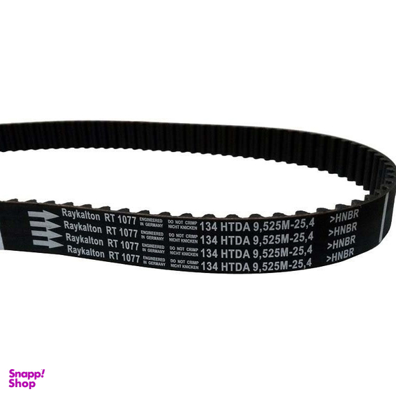 تسمه تایم رایکالتون مدل 134 دندانه مناسب برای پژو 206 تیپ 5 / 6