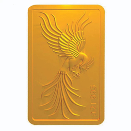 شمش طلا 24 عیار ایران شمش مدل سیمرغ va 991