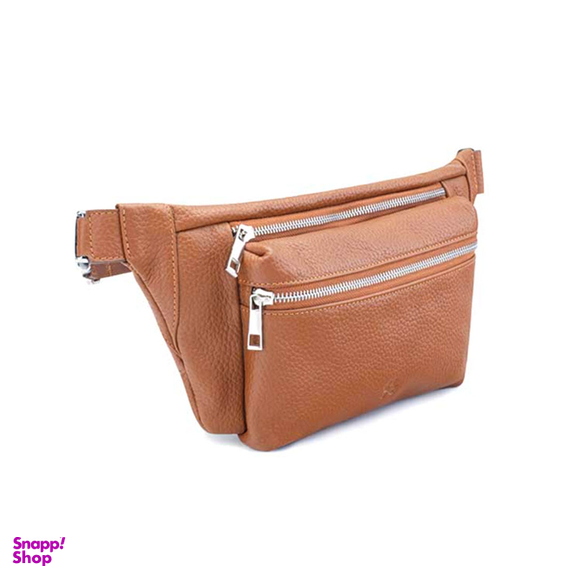 کیف کمری مردانه نوین چرم مدل یاسان کد BP423
