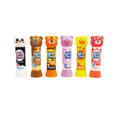 چسب ماتیکی آریا مدل عروسکی بسته 6 عددی