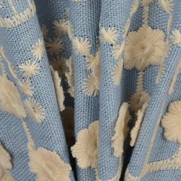 ست مانتو و شلوار زنانه مدل گندم رنگ آبی آسمانی