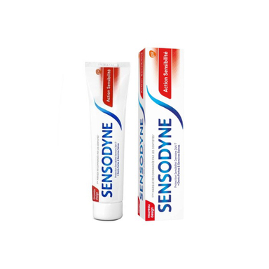 خمیر دندان سنسوداین مدل Action Sensibilite حجم 75 میلی لیتر