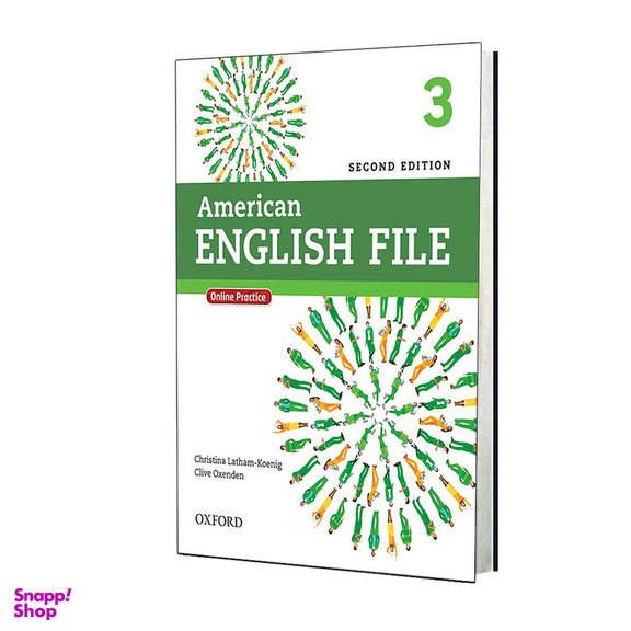 کتاب American English File 3 2nd اثر جمعی از نویسندگان انتشارات آریونا به همراه سی دی
