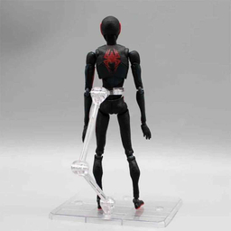 اکشن فیگور بندای مدل اسپایدرمن مایلز مورالس طرح Spiderman Miles Morales SHFiguarts