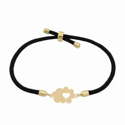 دستبند طلا 18 عیار زنانه لیردا مدل ابر 6900 thr