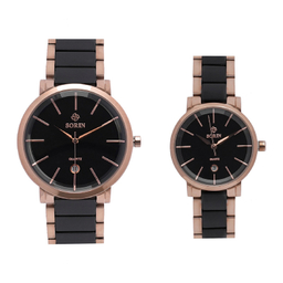 ست ساعت مچی عقربه ای زنانه و مردانه سورین مدل GL0954F-ST09B