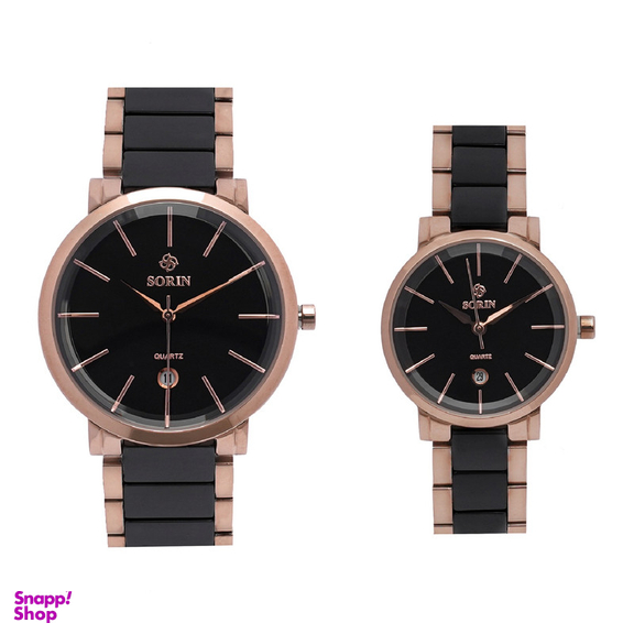 ست ساعت مچی عقربه ای زنانه و مردانه سورین مدل GL0954F-ST09B