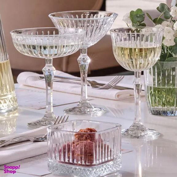پیاله پاشاباغچه مدل الیسا مربع کد 530138 بسته 4 عددی