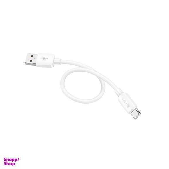 کابل شارژ 27 وات USB به Type-C نکسا مدل L3 طول 25 سانتی‌ متر