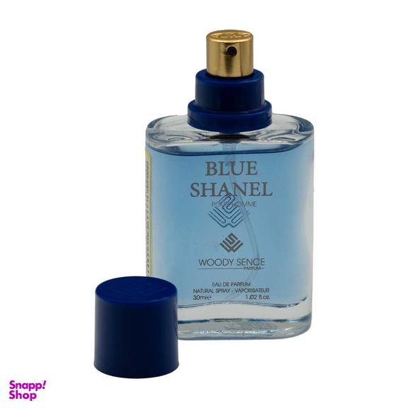 عطر جیبی مردانه وودی سنس مدل بلوشنل حجم 30 میلی‌لیتر