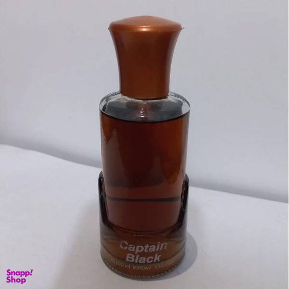 ادوتویلت مردانه لوکا باسی مدل کاپیتان بلک حجم 100 میلی لیتر