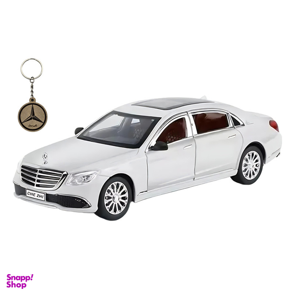 ماکت ماشین ناب سل مدل بنز فلزی سقف کهکشانی BENZ E300 به همراه جاسوییچی
