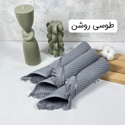 دستمال آشپزخانه بهباف آذر مدل پیکه بسته سه عددی