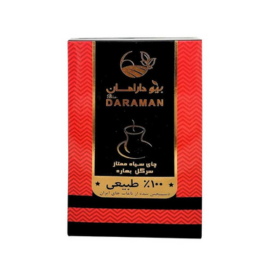 چای سیاه ممتاز سرگل بهاره دارامان وزن 450 گرم