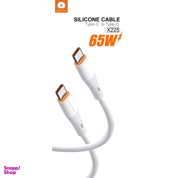 کابل Type-C دبلیو یو دبلیو مدل X225 طول 1 متر