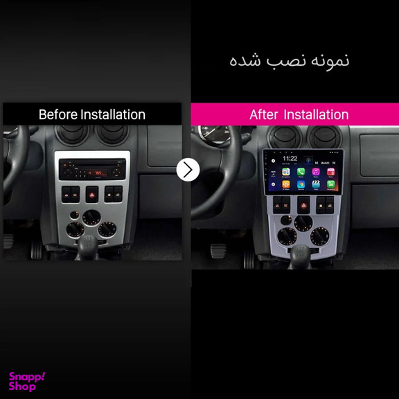 پخش کننده تصویری خودرو مدل Burmester مناسب L90