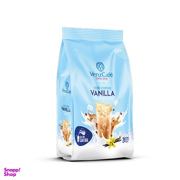 آیس کافی با طعم وانیل ونزکافه بسته 24 عددی