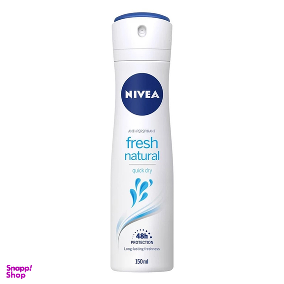 اسپری ضد تعریق زنانه نیوآ مدل Fresh Natural حجم 150 میلی‌ لیتر