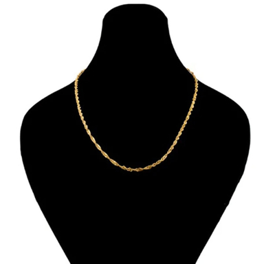 زنجیر طلا 18 عیار زنانه دوست خوب مدل دیسکو dk550